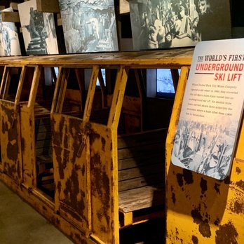 Park City Museum - Underground ski transport. Wow, glad I didn't ski in those days - Museums Near Me - Park City, Utah