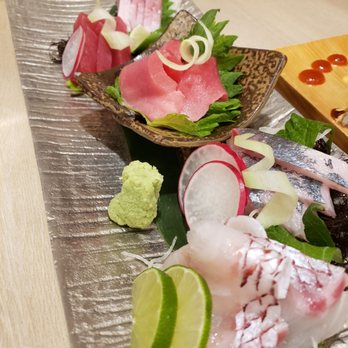 Rinka - The 5-variety sashimi platter. - Japanese Near Me - Honolulu, Hawaii Rinka - The 5-variety sashimi platter. - Japanese Near Me - Honolulu, Hawaii