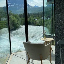 Gudbrandsjuvet Cafe - One of the many beautiful views from inside