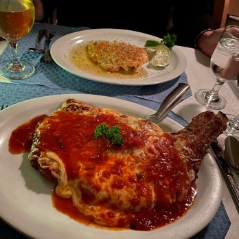 Chef Vola's - Veal Parmigiana Sweet Tequila, Lime and Honey Glaze sea bass - Italian Near Me - Atlantic City, New Jersey
