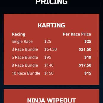 Supercharged Entertainment - Pricing PER PERSON - Challenge Courses Near Me - Wrentham, Massachusetts Supercharged Entertainment - Pricing PER PERSON - Challenge Courses Near Me - Wrentham, Massachusetts