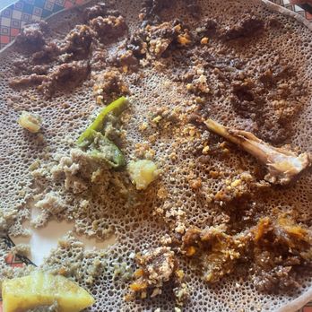 Authentic EthioAfrican - A LOT of food for two - Ethiopian Near Me - Phoenix, Arizona