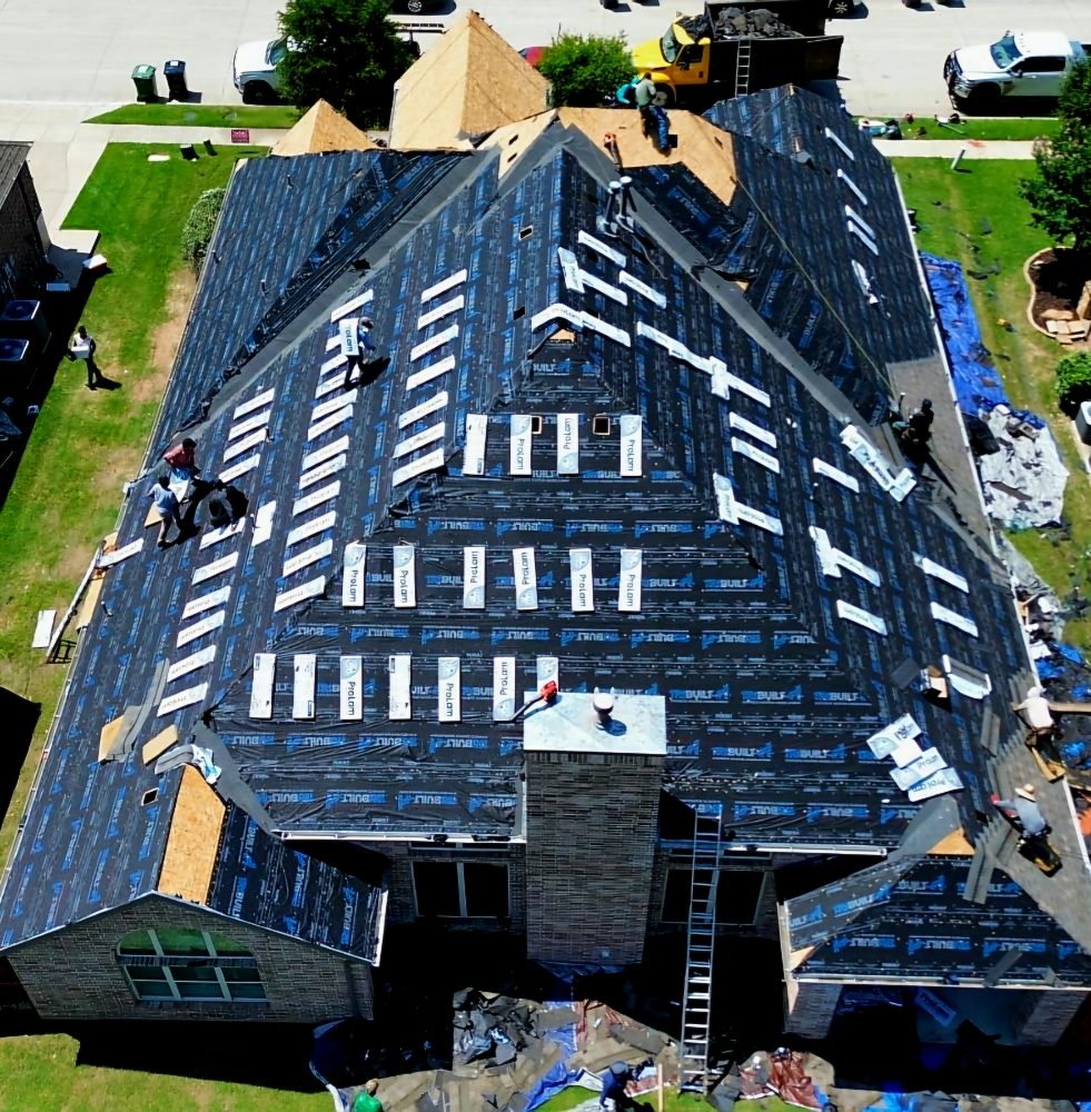 Slide of RE Roofing and Construction