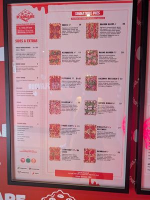 Menu photo 1 D-Square Pizza Mississauga, ON