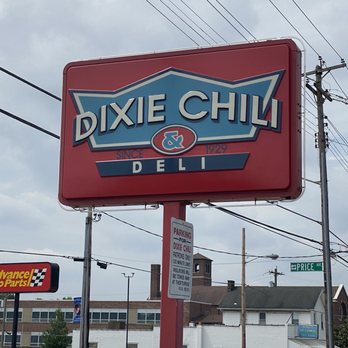 Dixie Chili - a sign for dixie chili - Desserts Near Me - Erlanger, Kentucky