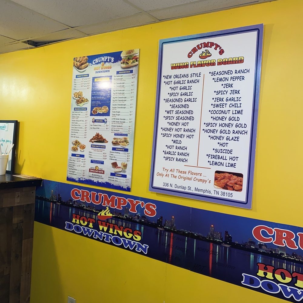 Crumpys Hot Wings Downtown - Chicken Wings Near Me - Memphis, Tennessee Crumpys Hot Wings Downtown - Chicken Wings Near Me - Memphis, Tennessee
