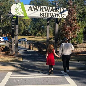 Awkward Brewing - Main entrance walkway from parking across the street - Brewpubs Near Me - Fayetteville, Georgia Awkward Brewing - Main entrance walkway from parking across the street - Brewpubs Near Me - Fayetteville, Georgia