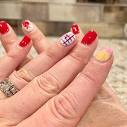 The Bamboo Spa - Back to School Nails by Jennifer were exactly what I wanted!