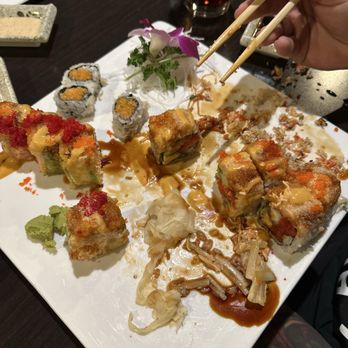 Sweet Sushi & Grill - Dynamite, volcano, sweet sushi, spicy yellowfin roll - Japanese Near Me - Jacksonville, Florida Sweet Sushi & Grill - Dynamite, volcano, sweet sushi, spicy yellowfin roll - Japanese Near Me - Jacksonville, Florida