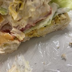 Toscana Deli & Catering - I had to add honey mustard and get rid of half the meat because it was doused with MAYo to give it some actual flavor.