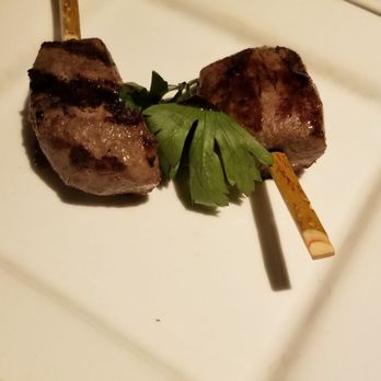 Seasons 52 - kona-crusted lamb lollipops - New American Near Me - Houston, Texas
