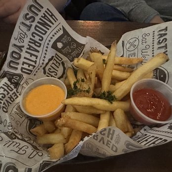 Mahsil - Truffle Oil French Fries with a spicy aioli - Korean Near Me - Queens, New York