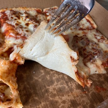 Rocky Rococo Pan Style Pizza - Unbaked dough - Pizza Near Me - Milwaukee, Wisconsin Rocky Rococo Pan Style Pizza - Unbaked dough - Pizza Near Me - Milwaukee, Wisconsin