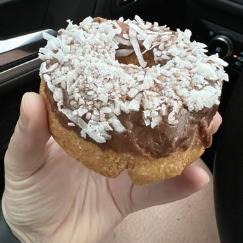 City Donuts & Cafe - Chocolate coconut doughnut - Donuts Near Me - New Orleans, Louisiana