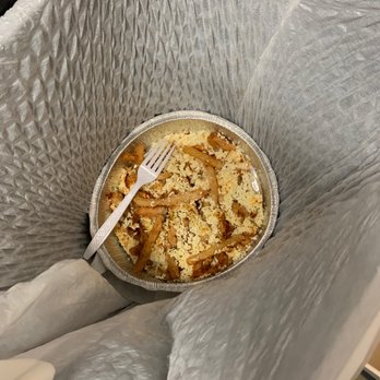BZ Grill - Greek Fries in the trash - Greek Near Me - Astoria, New York BZ Grill - Greek Fries in the trash - Greek Near Me - Astoria, New York