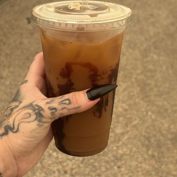 Rise & Grind Cafe - Funky Monkey iced - Coffee & Tea Near Me - Providence, Rhode Island Rise & Grind Cafe - Funky Monkey iced - Coffee & Tea Near Me - Providence, Rhode Island