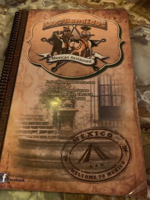 Menu photo 8 Los Bandidos Colonial Heights, VA Menu photo 8 Los Bandidos Colonial Heights, VA
