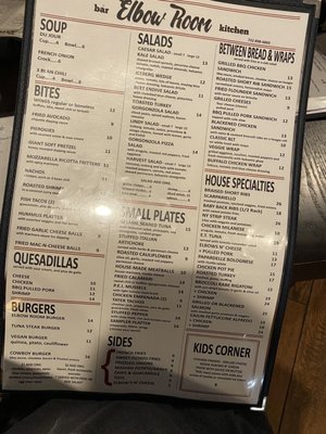 Menu photo 5 The Elbow Room Bradley Beach, NJ Menu photo 5 The Elbow Room Bradley Beach, NJ