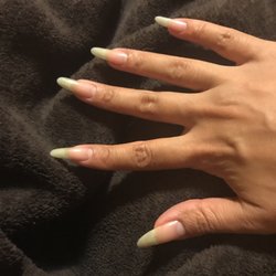Ambiance Nail Salon and Spa - Clear gel manicure by Ann :)
