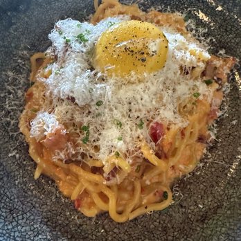 Momonoki - Miso Bacon Carbonara - Japanese Near Me - Fountain Valley, California Momonoki - Miso Bacon Carbonara - Japanese Near Me - Fountain Valley, California