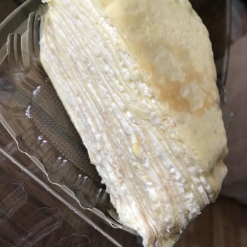 Fancy Wheat Field Bakery - Durian crepe cake - Desserts Near Me - San Francisco, California