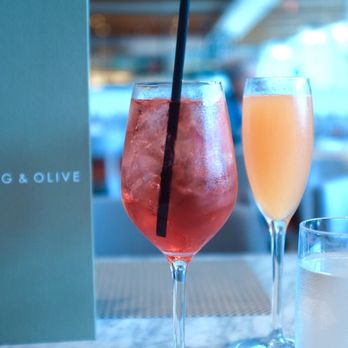 Fig & Olive - Rosé Sangria, blood orange mimosa - French Near Me - Houston, Texas