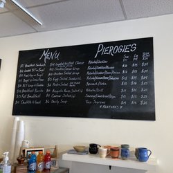 The Perked Pierogi - Food menu June 2021