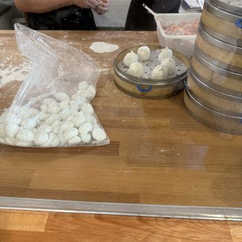 Dumpling U - Making fresh dumplings - Dim Sum Near Me - Stockton, California