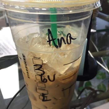 Starbucks - 3 shots of espresso over ice with 6 pumps of vanilla. Add your own milk and you're set. Perfect pick me up on a Monday. - Coffee & Tea Near Me - Walnut Creek, California Starbucks - 3 shots of espresso over ice with 6 pumps of vanilla. Add your own milk and you're set. Perfect pick me up on a Monday. - Coffee & Tea Near Me - Walnut Creek, California