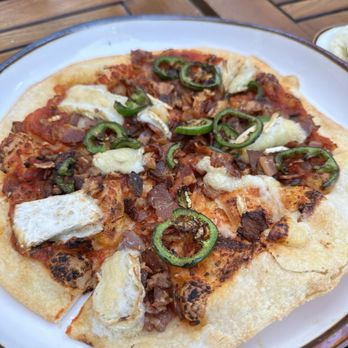 Bacari GDL - Bacon and double brie pizza - Mediterranean Near Me - Glendale, California Bacari GDL - Bacon and double brie pizza - Mediterranean Near Me - Glendale, California