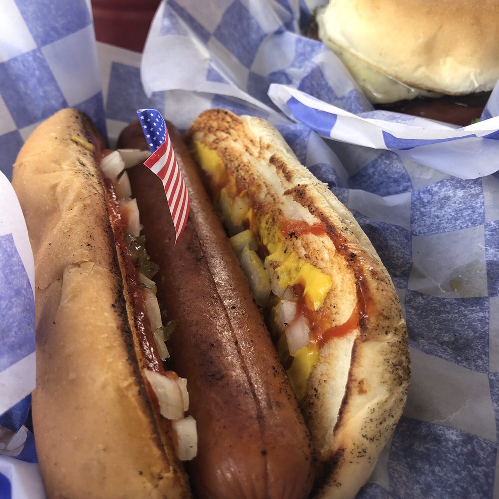 Bubba's Texas Burger Shack - 1/4 beef hotdog - Burgers Near Me - Houston, Texas