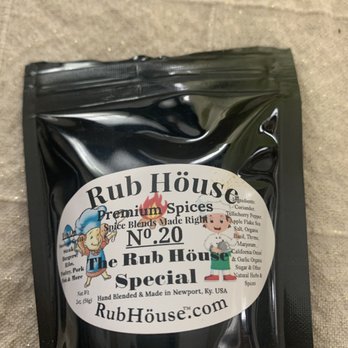Rub House - a bag of rub house spices - Herbs & Spices Near Me - Alexandria, Kentucky Rub House - a bag of rub house spices - Herbs & Spices Near Me - Alexandria, Kentucky