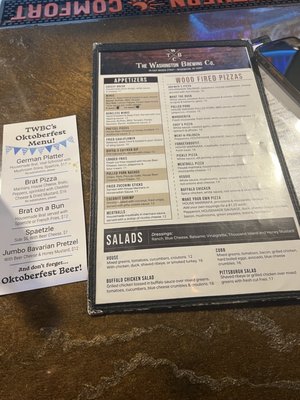 Menu photo 4 The Washington Brewing Washington, PA