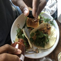 Plate of 3 tacos or sliders