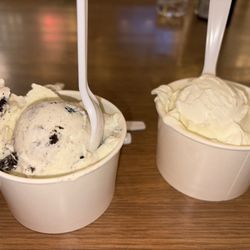 Nielsen's Frozen Custard - Oreo was the flavor of the day & vanilla
