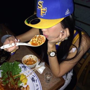 Dan Sung Sa - Grubbing SeafoodStew after a Warriors victory! - Korean Near Me - Oakland, California