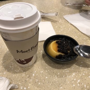 Meet Fresh - milk tea, caramel custard w boba! - Desserts Near Me - Irvine, California Meet Fresh - milk tea, caramel custard w boba! - Desserts Near Me - Irvine, California