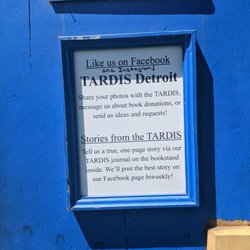 Tardis Detroit - TARDIS Detroit community book box