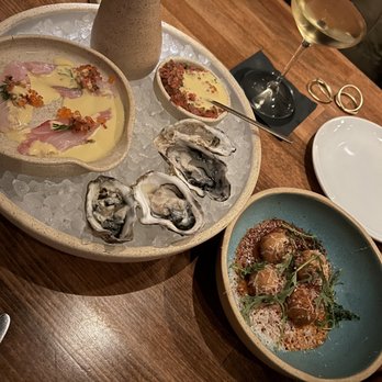 Verse - Oysters & sashimi, croquette - Seafood Near Me - Toluca Lake, California