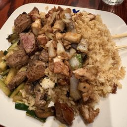 Filet and chicken hibachi Filet and chicken hibachi