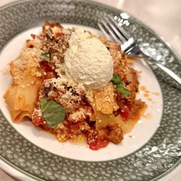 Pappardelle with short ribs (not much meat and overcooked pasta) Pappardelle with short ribs (not much meat and overcooked pasta)