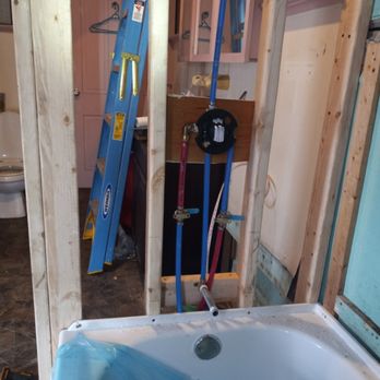 Berwick General Contracting - New bath tub shower install    framing and plumbing also - Handyman Near Me - Tiffin, Ohio