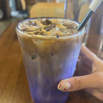Hiraya Cafe - Ube latte - Filipino Near Me - Washington, DC, District of Columbia Hiraya Cafe - Ube latte - Filipino Near Me - Washington, DC, District of Columbia
