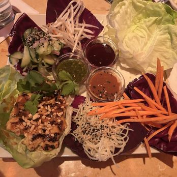 The Cheesecake Factory - Thai Asian Chicken Lettuce Wraps - Desserts Near Me - Rockaway, New Jersey The Cheesecake Factory - Thai Asian Chicken Lettuce Wraps - Desserts Near Me - Rockaway, New Jersey