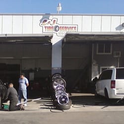 L&J Tire Service - Located on the S.E, corner of Grove & Arrow Hwy In Rancho Cucamonga