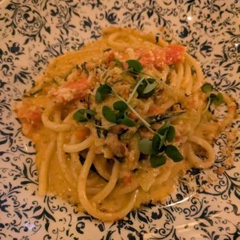 Bottiglia - King Crab Bucatini - Italian Near Me - Henderson, Nevada Bottiglia - King Crab Bucatini - Italian Near Me - Henderson, Nevada