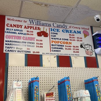 William's Candy Shop - Menu - Candy Stores Near Me - Brooklyn, New York