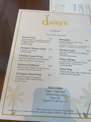 Menu photo 3 Daisy’s Richmond, VA Menu photo 3 Daisy’s Richmond, VA