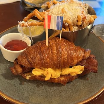 Westport Cafe - Croissant breakfast sandwich - French Near Me - Kansas City, Missouri Westport Cafe - Croissant breakfast sandwich - French Near Me - Kansas City, Missouri