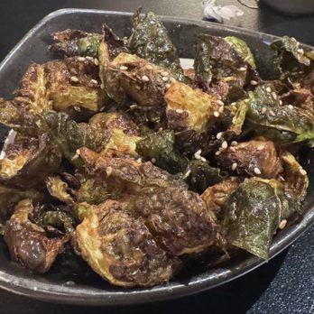 Nomu Izakaya - Miso glazed Brussel Sprouts. - Japanese Near Me - Jacksonville, Florida Nomu Izakaya - Miso glazed Brussel Sprouts. - Japanese Near Me - Jacksonville, Florida